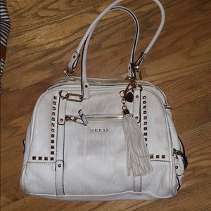 Guess White Summer Handbag